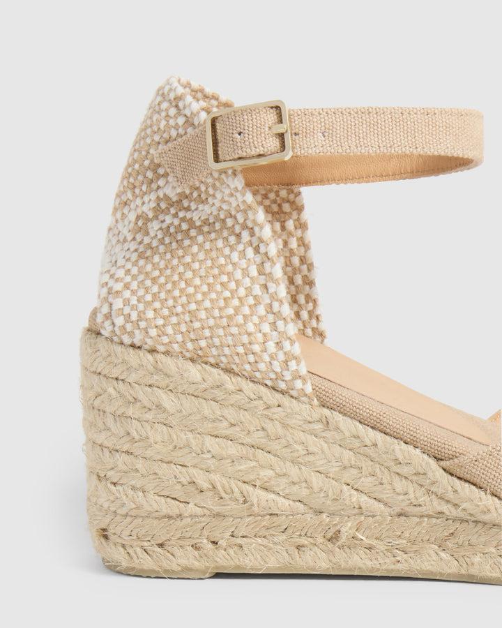 Castañer CASTAÑER ALPARGATAS CUÑA CHIARITA SAND MUJER – Castañer Ahorra y exporta