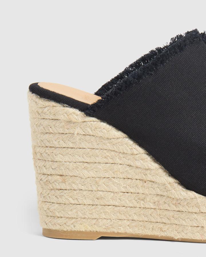 Castañer CASTAÑER | Sandalias Fátima en algodón orgánico y altura de 11cm. – Castañer Descuentos del mes