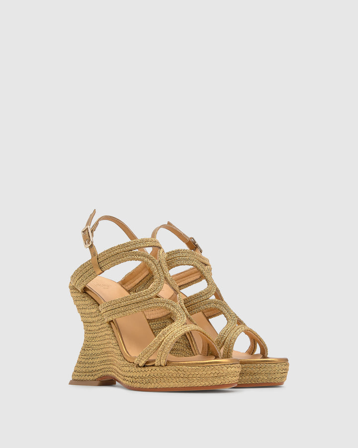 Castañer Calzado de Mujer estilo Sandalia con Bloque de 12cm de altura | Castañer Ofertas