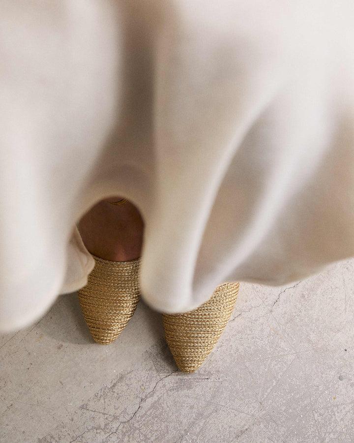 Castañer Calzado de Mujer estilo Pala Talon con Cuña de 8cm de altura | Castañer En oferta
