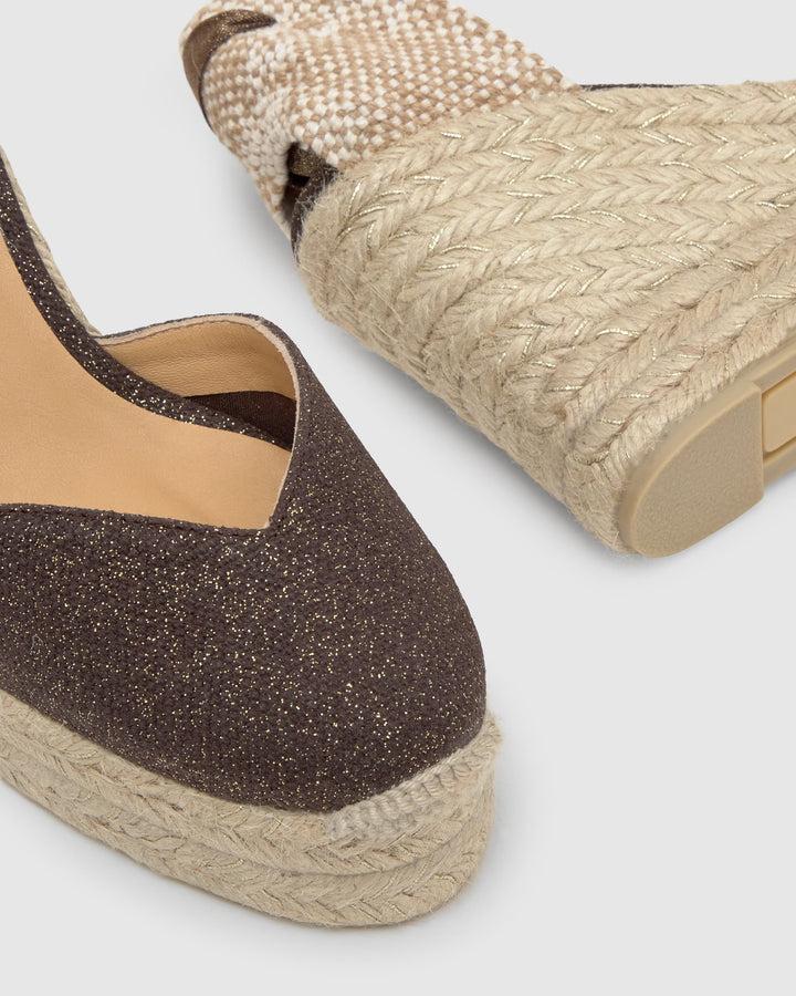 Castañer Calzado de Mujer estilo Pala Talon con Cuña de 11cm de altura | Castañer Tienda