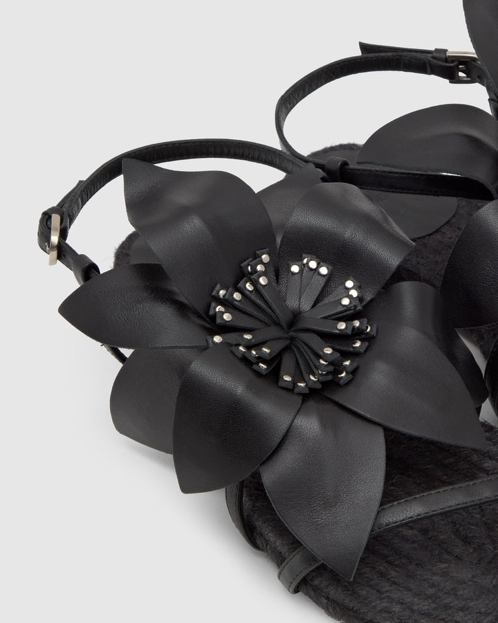 Castañer Alpargata de Mujer estilo Sandalia con Plana de 2cm de altura | Castañer Precios de Black Friday