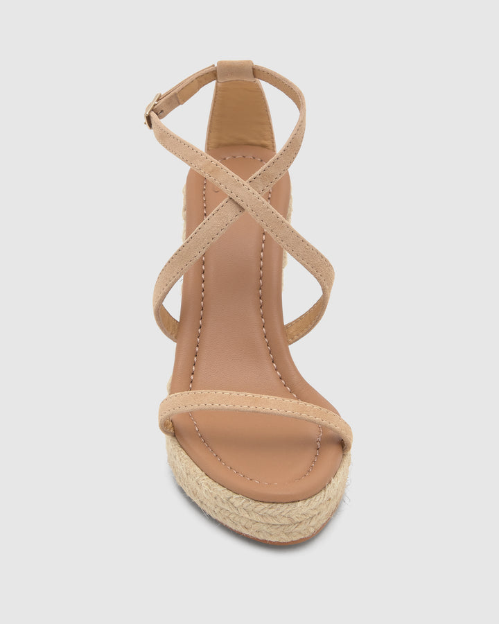 Castañer Calzado de Mujer estilo Sandalia con Cuña de 11cm de altura | Castañer Grandes ahorros