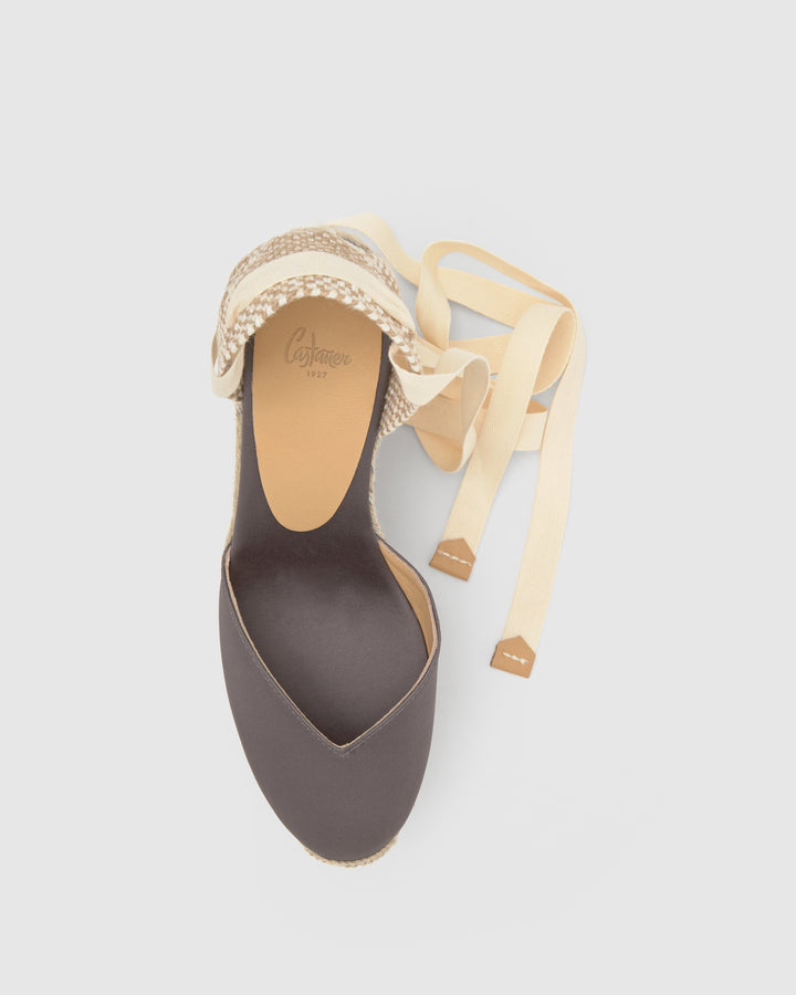 Castañer Calzado de Mujer estilo Pala Talon con Cuña de 11cm de altura | Castañer Outlet