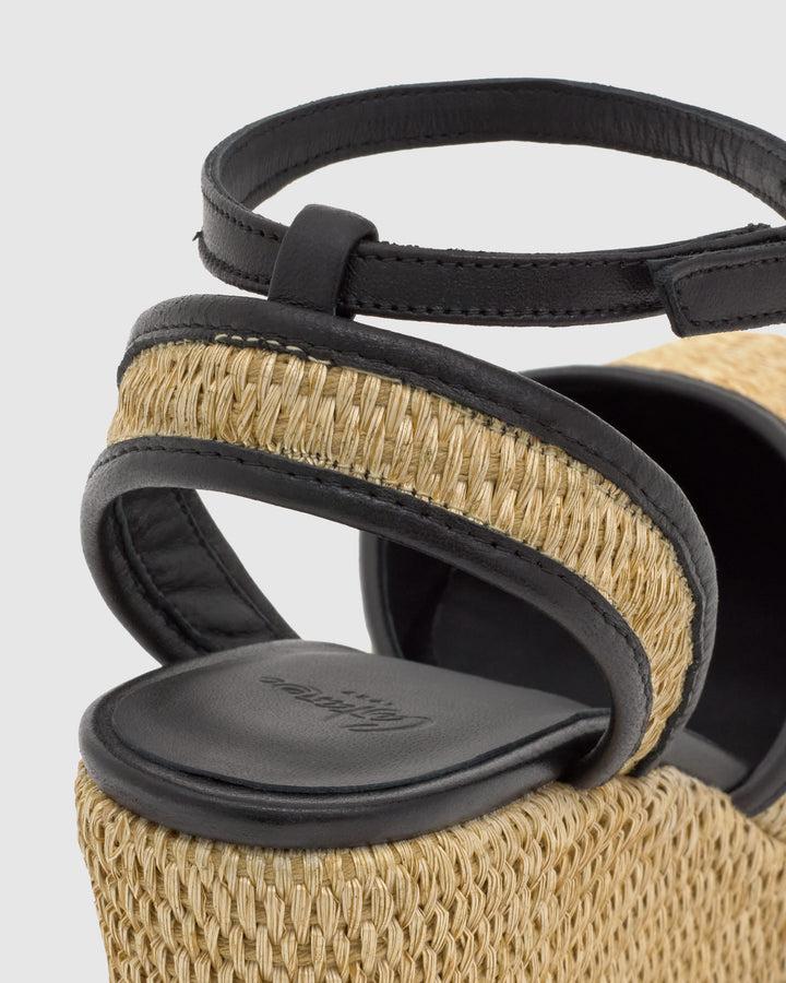 Castañer Alpargata de Mujer estilo Pala Talon con Cuña de 9cm de altura | Castañer Outlet online