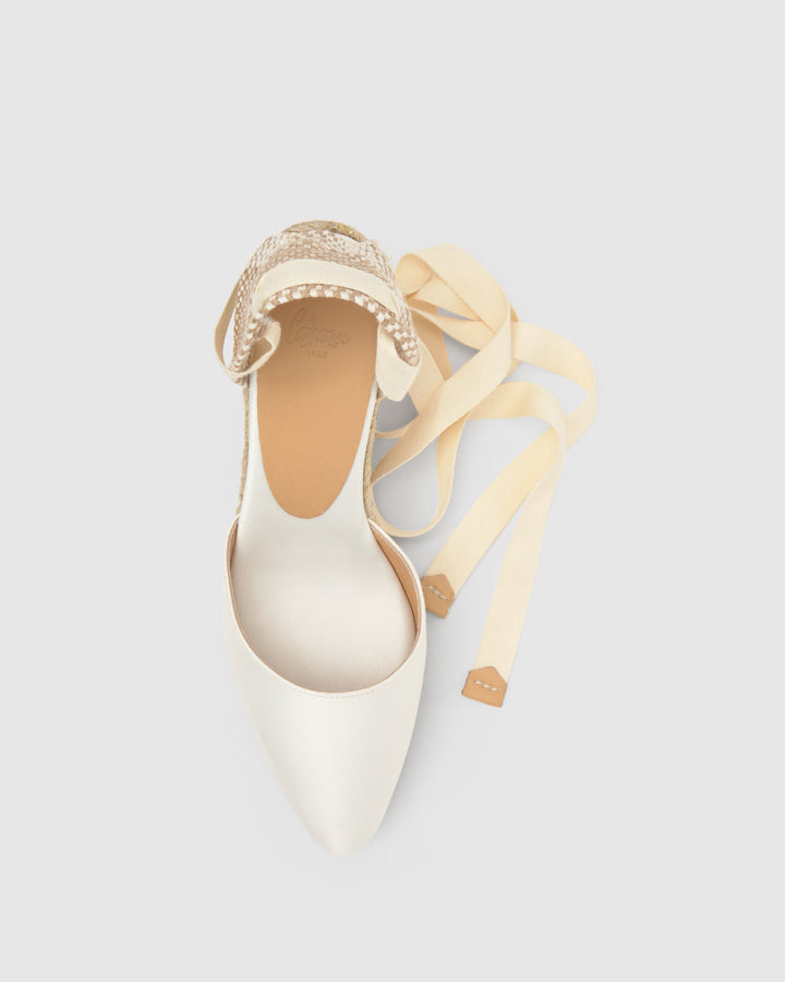 Castañer Alpargata de Mujer estilo Pala Talon con Cuña de 9cm de altura | Castañer Venta caliente