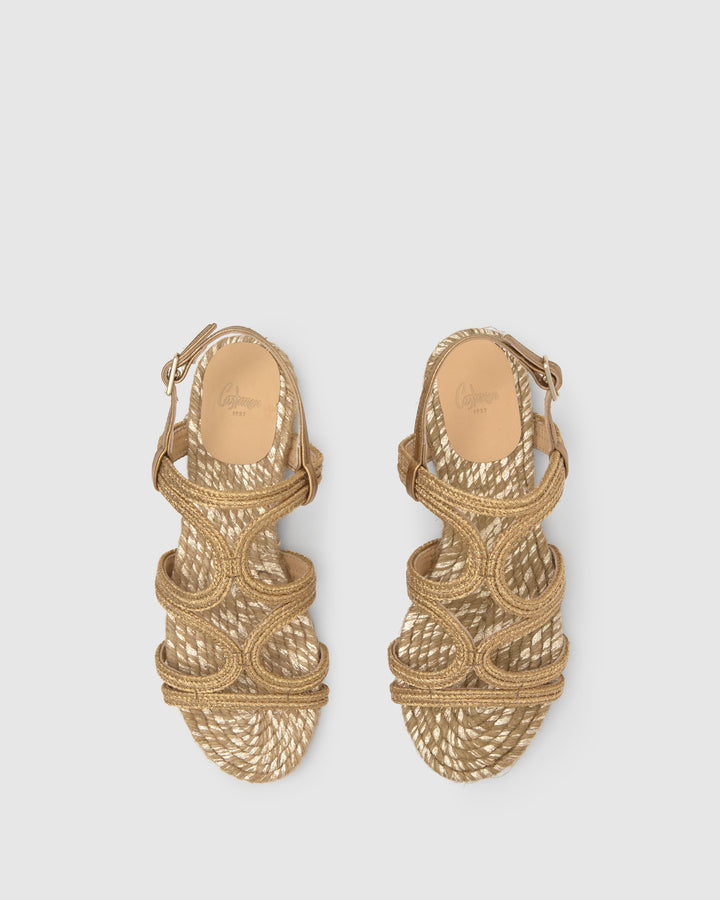 Castañer Calzado de Mujer estilo Sandalia con Plana de 2cm de altura | Castañer Tienda