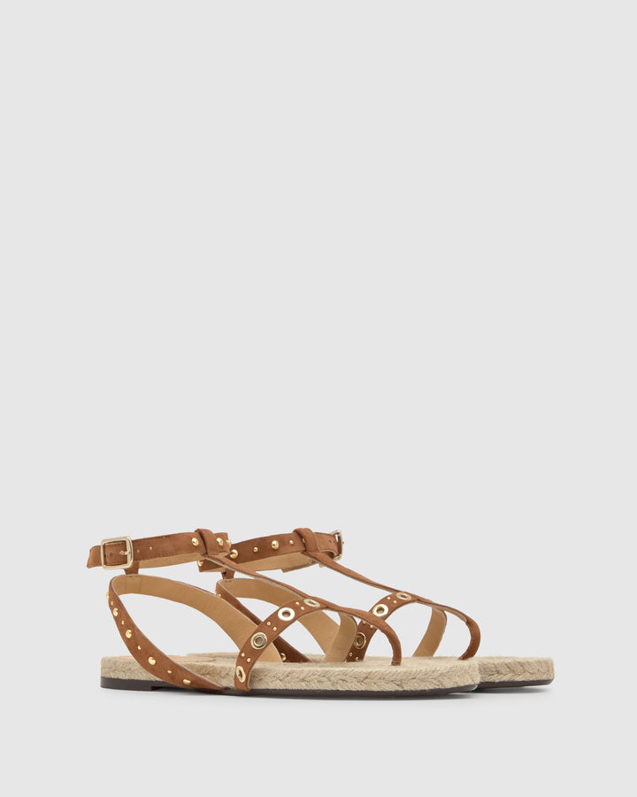 Castañer Calzado de Mujer estilo Sandalia con Plana de 2cm de altura | Castañer