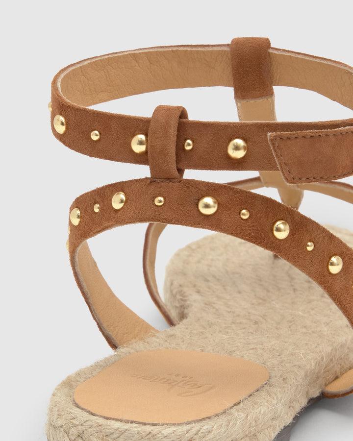 Castañer Calzado de Mujer estilo Sandalia con Plana de 2cm de altura | Castañer Liquidación