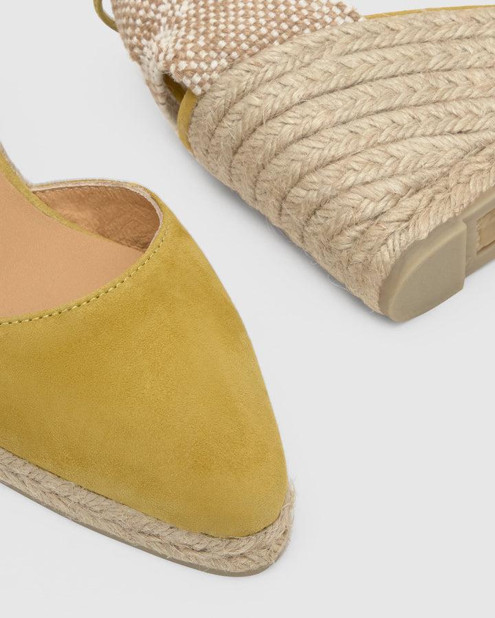 Castañer Alpargata de Mujer estilo Pala Talon con Cuña de 9cm de altura | Castañer Rebajas online