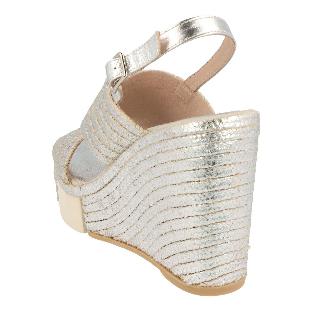 Casteller 909 / Yute Metalizado Plata – Calzados Casteller Última moda