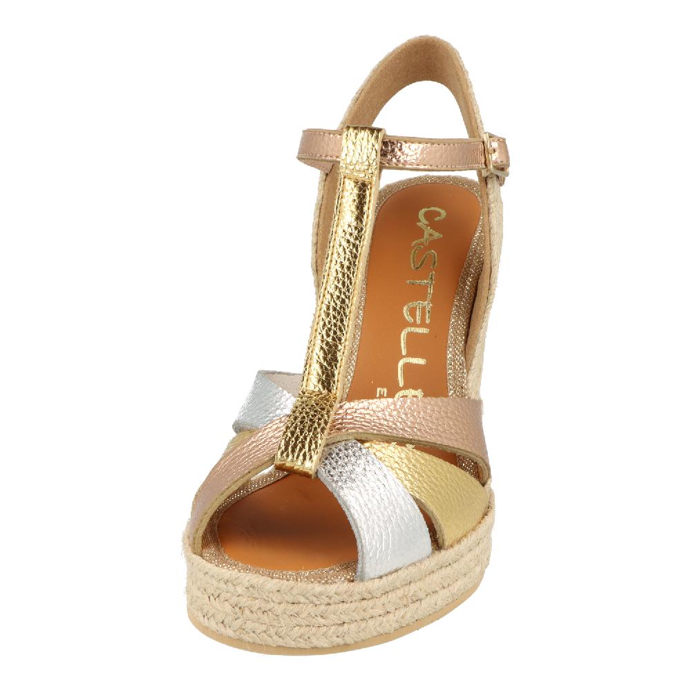 Casteller 889 / Piel Metalizada Multicolor – Calzados Casteller Precio de fábrica