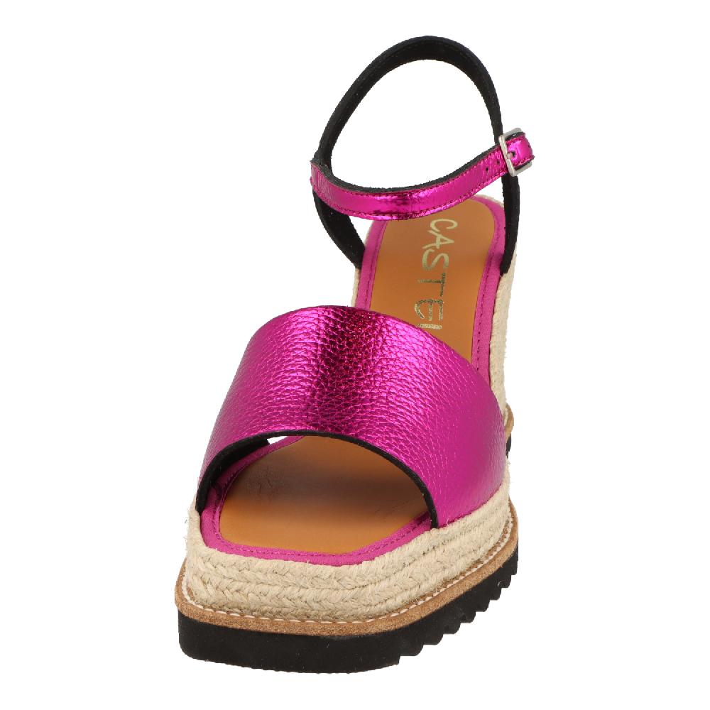 Casteller 890 / Piel Metalizada Fuxia – Calzados Casteller Precio de fábrica