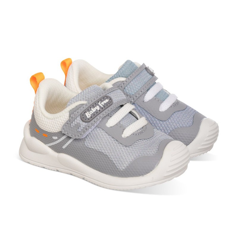 Chetto Deportiva color gris con cierre de Velcro y 100% respetuosa Superdescuento