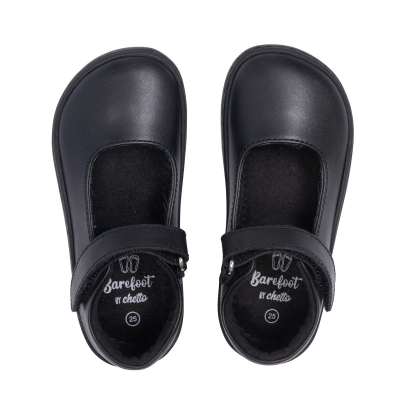 Chetto MERCEDES NIÑA PIEL - PUNTERA DE GOMA - BAREFOOT Descuento por venta flash