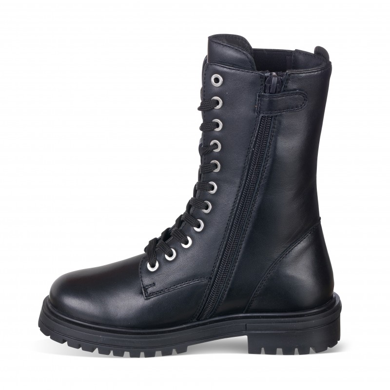 Chetto LINEA ELECTRA - BOTA MILITAR CON ELASTICO EN PIEL Descuento