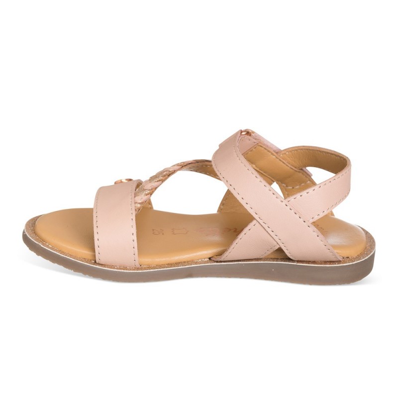 Chetto Sandalia color rosa para NIÑA confeccionada en piel Rebajas online