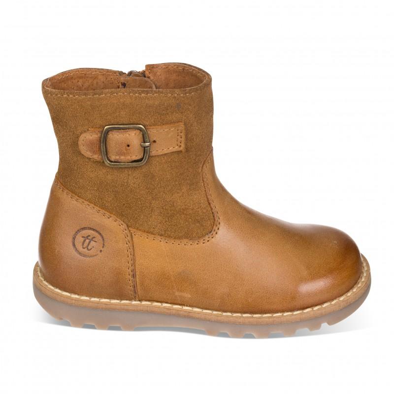 Chetto Botin campero en piel