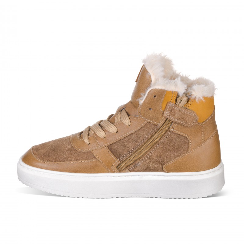 Chetto DEPORTIVO EN PIEL - CASUAL - DETALLE DE PELO - CHETTO Grandes descuentos