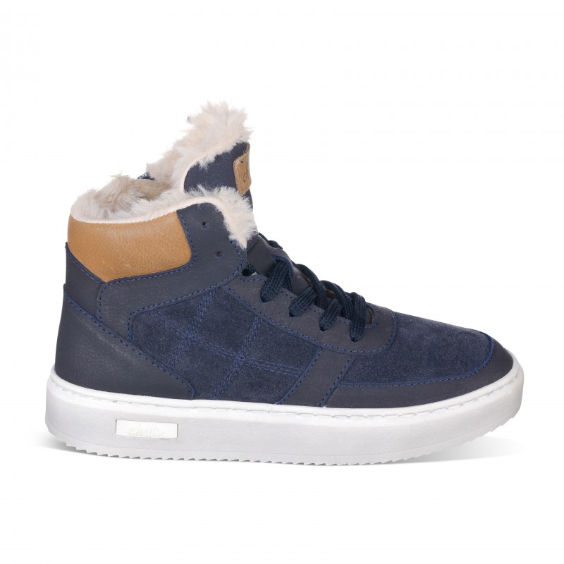 Chetto DEPORTIVO EN PIEL - CASUAL - DETALLE DE PELO - CHETTO