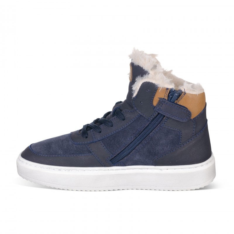 Chetto DEPORTIVO EN PIEL - CASUAL - DETALLE DE PELO - CHETTO Liquidación