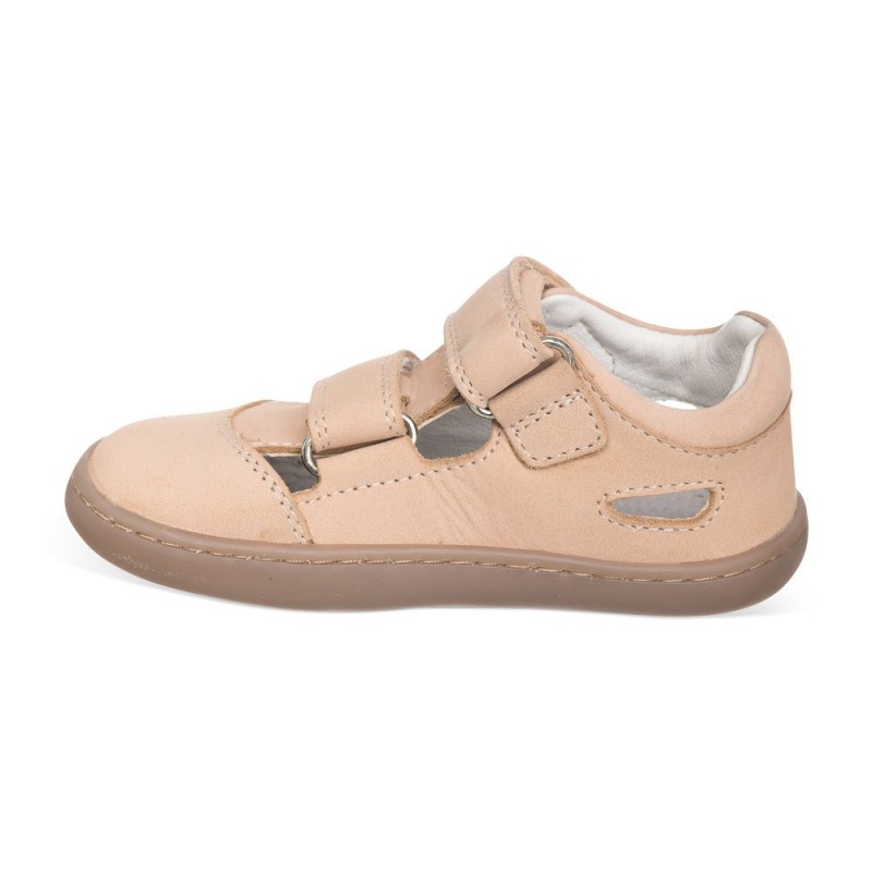 Chetto Cangrejera dos Velcros color rosa confeccionada en piel y 100% respetuosa Ofertas especiales
