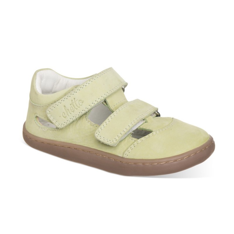 Chetto Cangrejera Barefoot azul para Niños confeccionada en piel y 100% respetuosa Grandes ahorros