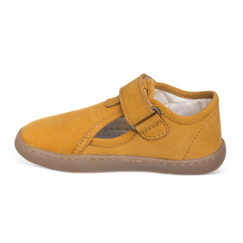 Chetto Cangrejera Barefoot camel para Niños confeccionada en piel y 100% respetuosa Rebajas de fin de temporada