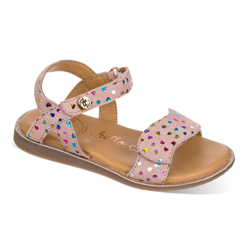 Chetto Sandalia de estampado corazones Mejor oferta