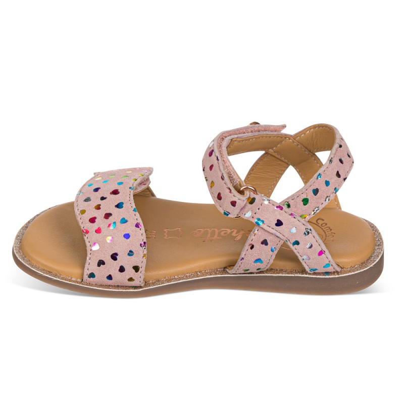 Chetto Sandalia de estampado corazones Mejor oferta