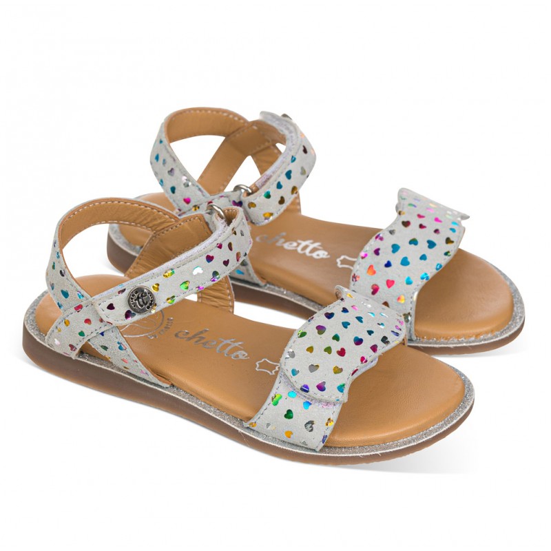 Chetto Sandalia de estampado corazones Rebajas online