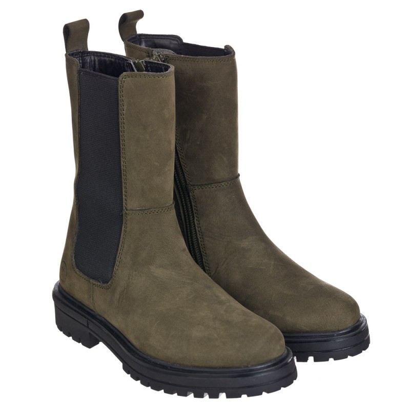 Chetto Bota tenncia en piel Tienda de fábrica