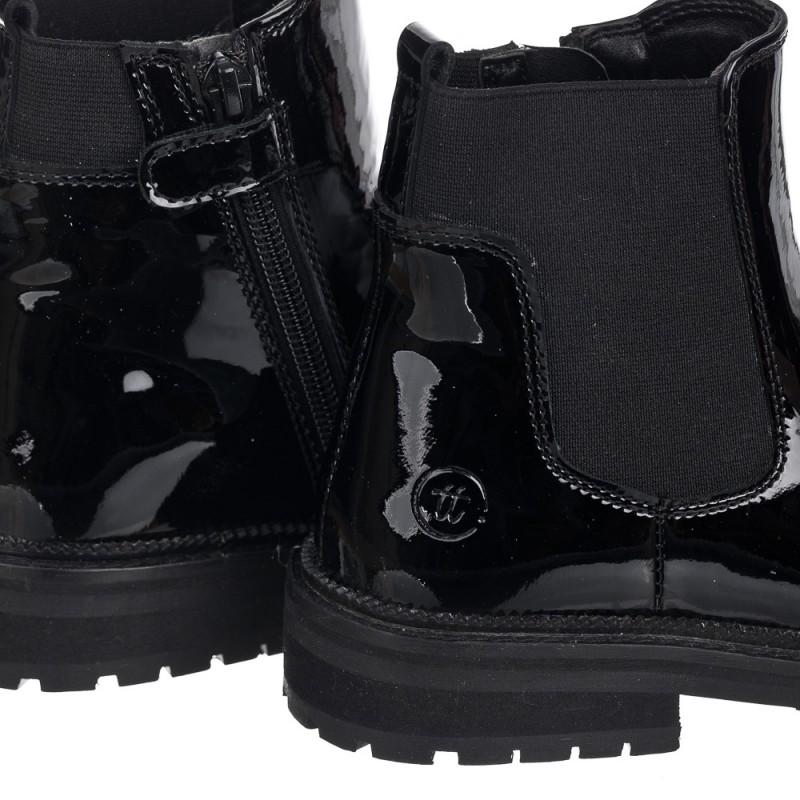Chetto Botin en piel natural - Chelsea Ahorra y exporta