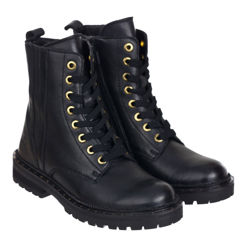 Chetto Botin Elegante en piel Libre de impuestos