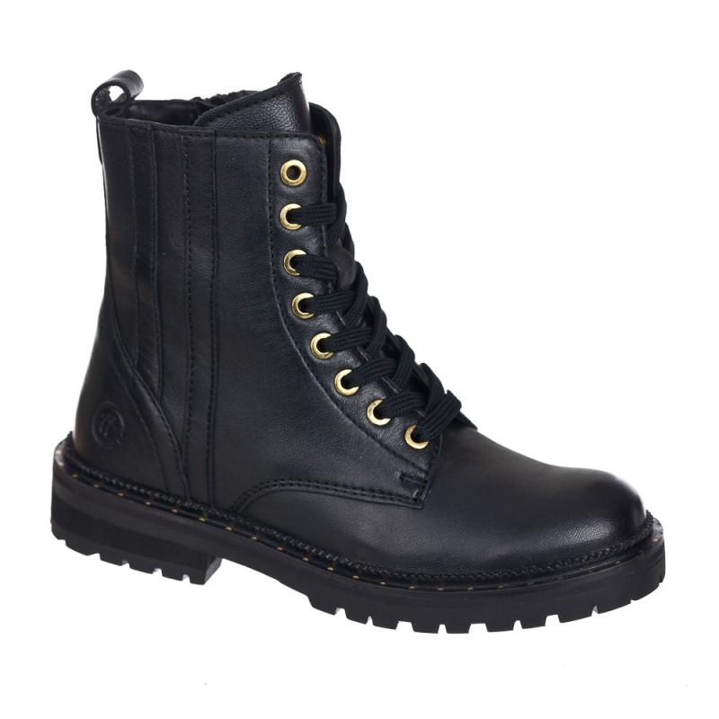 Chetto Botin Elegante en piel Libre de impuestos
