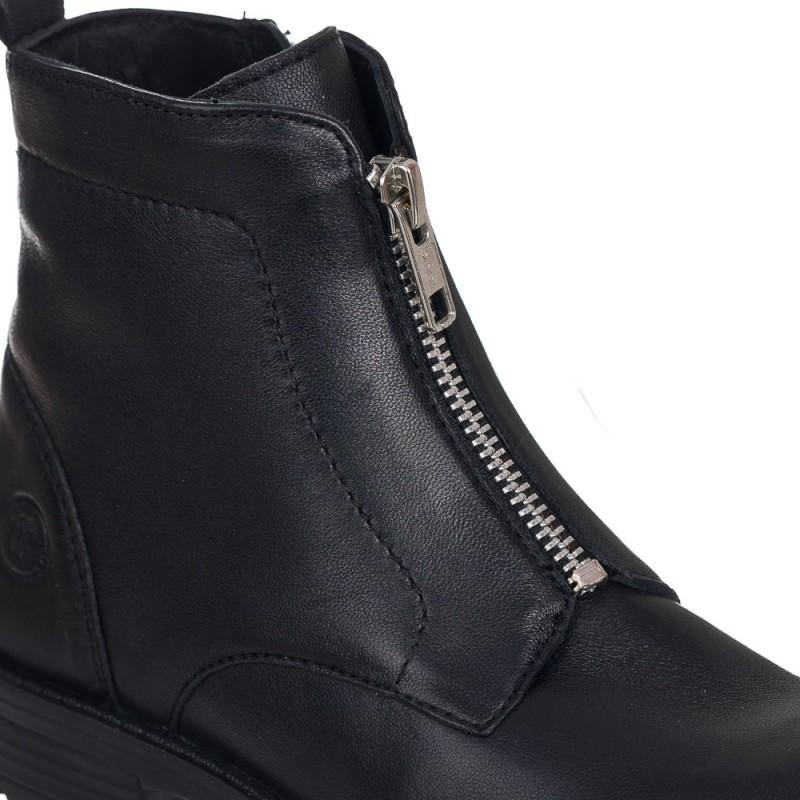 Chetto Botin en piel - cremallera central Oferta exclusiva