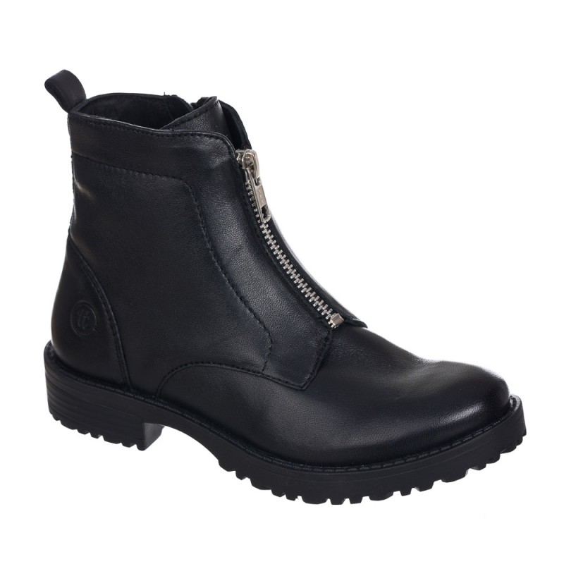 Chetto Botin en piel - cremallera central Oferta exclusiva
