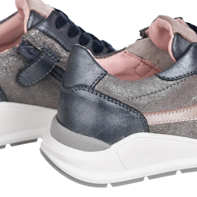 Chetto Sneaker de piel con cremallera lateral Grandes ahorros