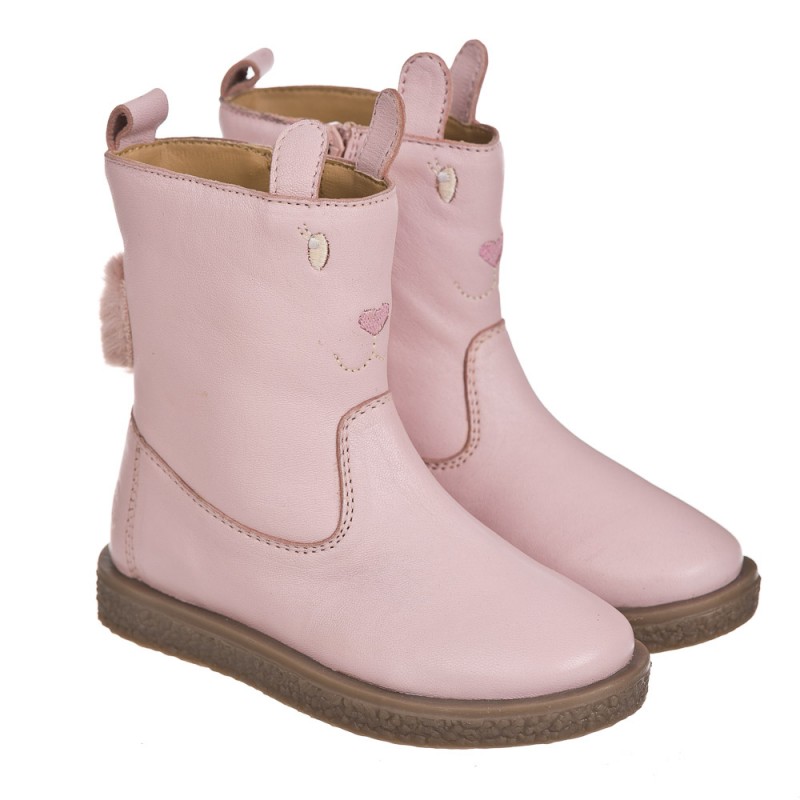Chetto Bota conejito en piel Natural Outlet