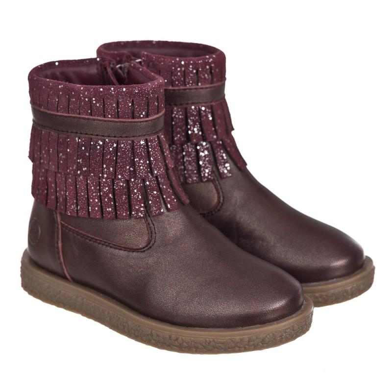 Chetto Botin flecos en piel Rebajas