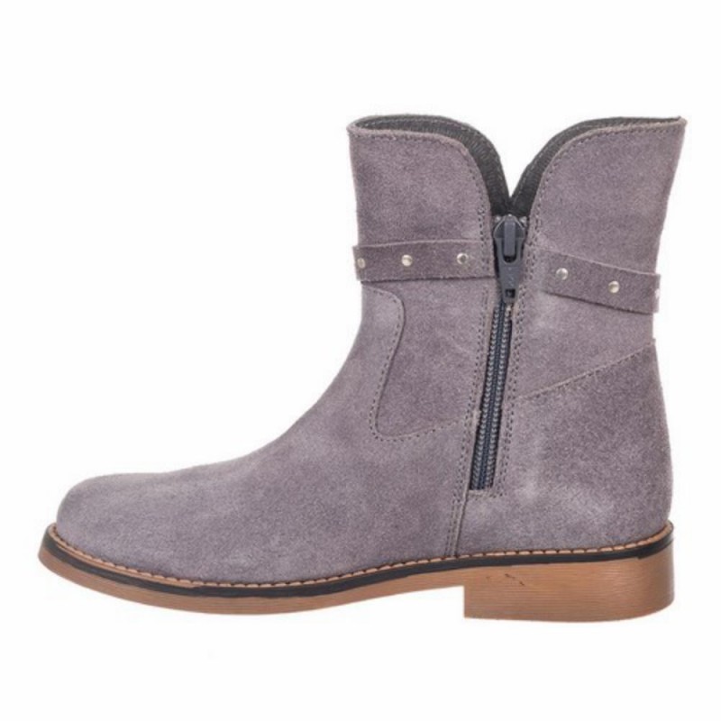 Chetto Media Bota en piel para niñas Mejor oferta