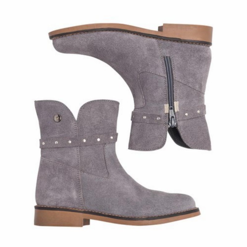 Chetto Media Bota en piel para niñas Mejor oferta
