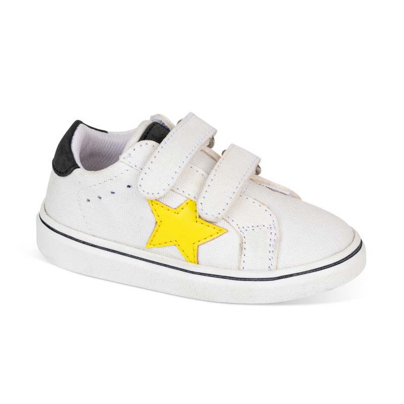 Chetto Deportivo Estrella. Velcro Amarillo Ahorra y exporta