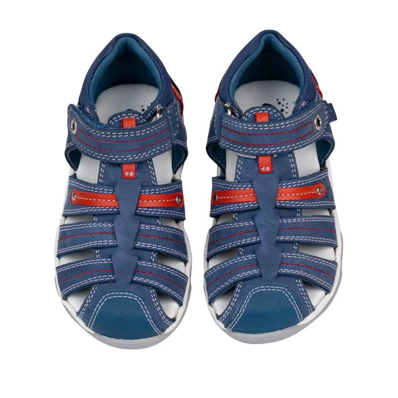 Chetto Cangrejera Sport Piel Natural. Velcro Libre de impuestos