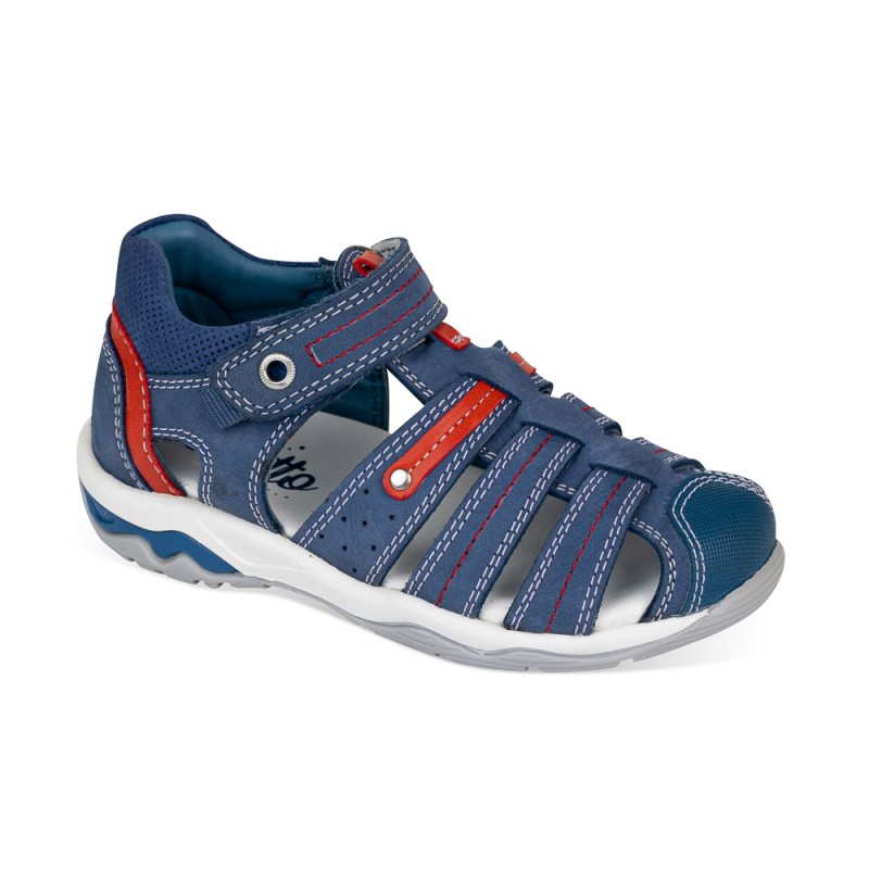 Chetto Cangrejera Sport Piel Natural. Velcro Libre de impuestos