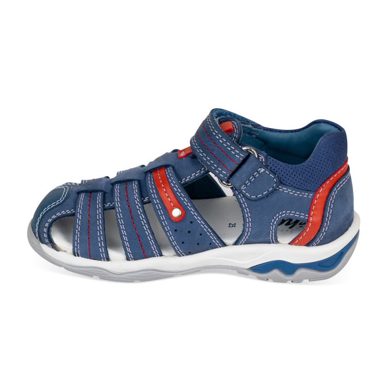 Chetto Cangrejera Sport Piel Natural. Velcro Libre de impuestos