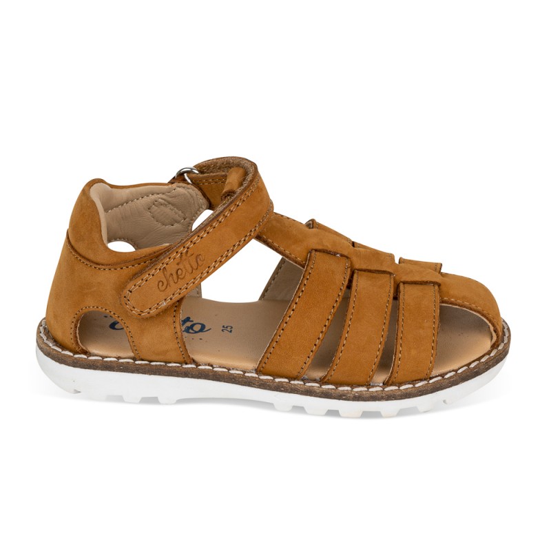 Chetto Cangrejera Piel Natural. Velcro