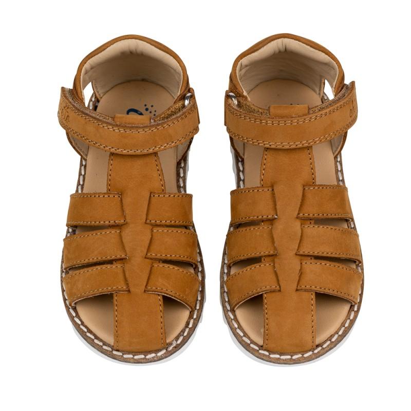 Chetto Cangrejera Piel Natural. Velcro Descuentos del mes
