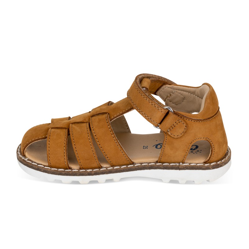 Chetto Cangrejera Piel Natural. Velcro Descuentos del mes