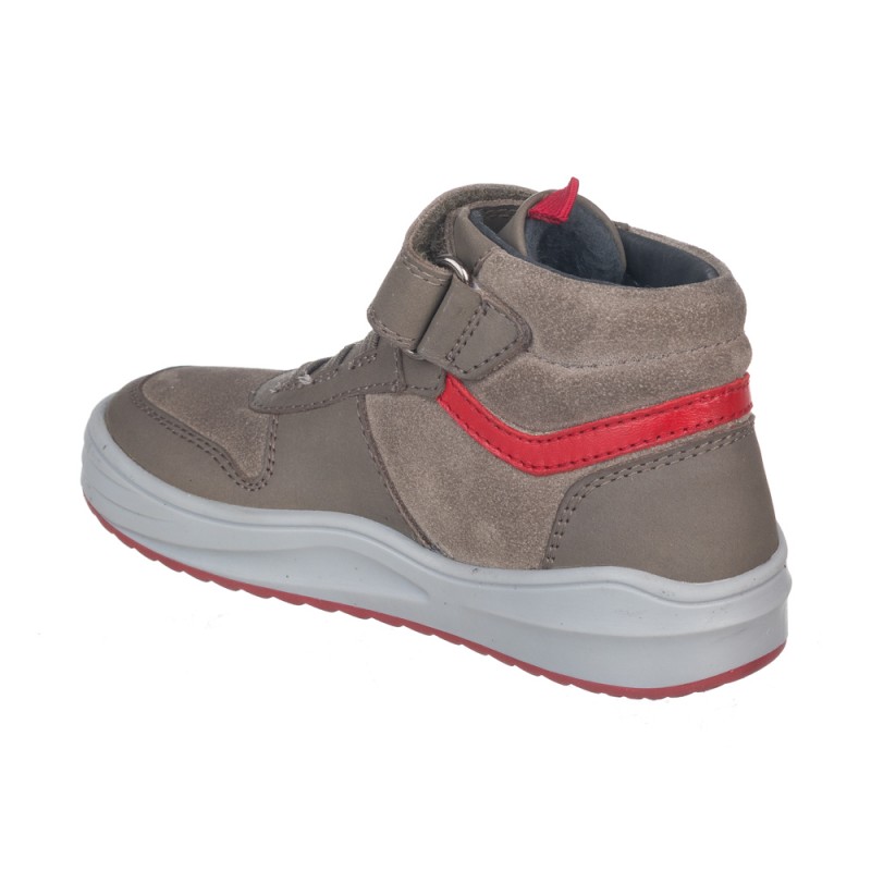 Chetto Botin niño con velcro y cordones en piel Ofertas especiales